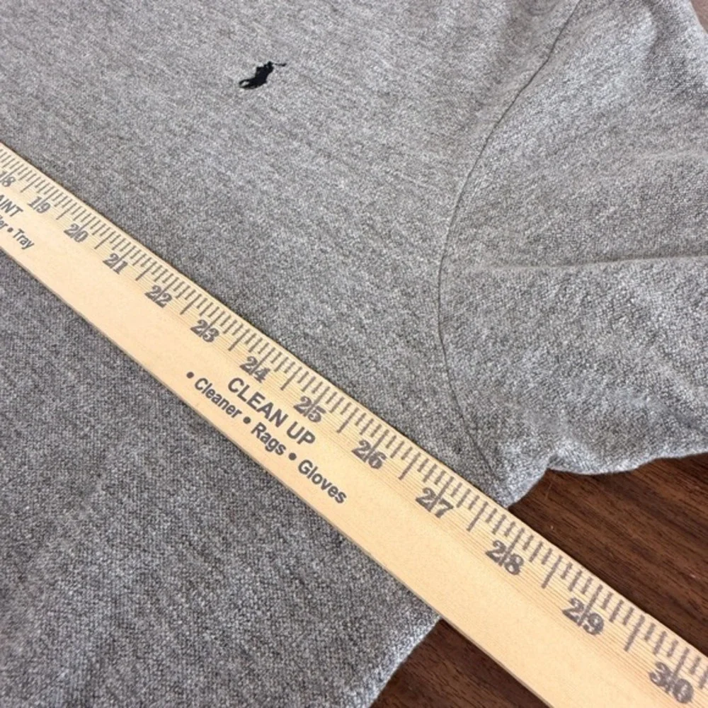 Polo Ralph Lauren Polo Shirt Mens 3XB Pre-Owned Grey Short Sleeve‎ Cotton Pony